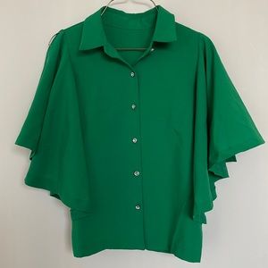 Green shirt